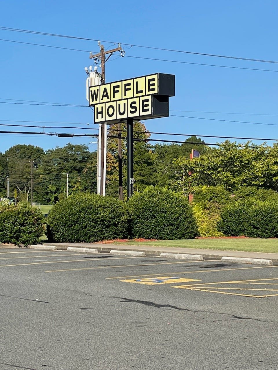 Waffle House parking lot