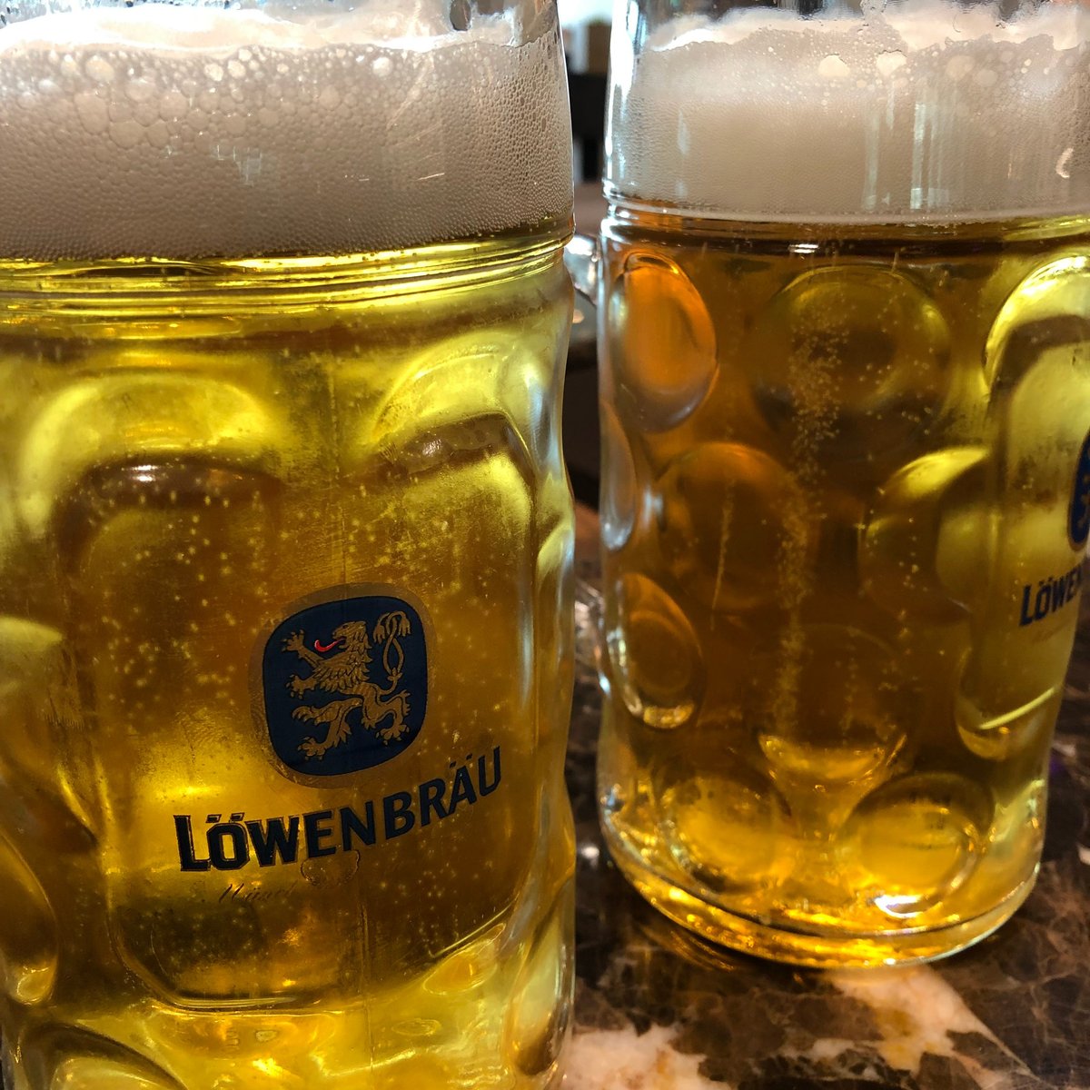 Two large German beers